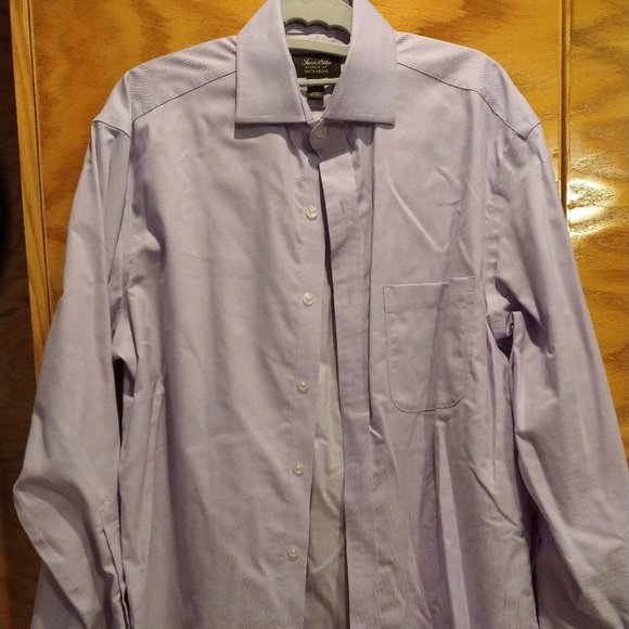Men’s Dress Shirt - Herringbone - Picture 1 of 6